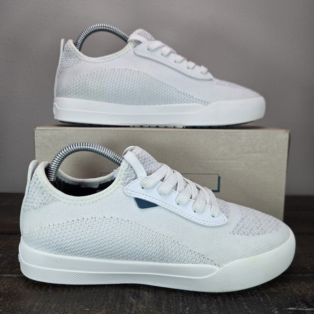 Vessi Weekend 1.5 Sneaker Womens Size 6 Waterproof Shoes Marble White